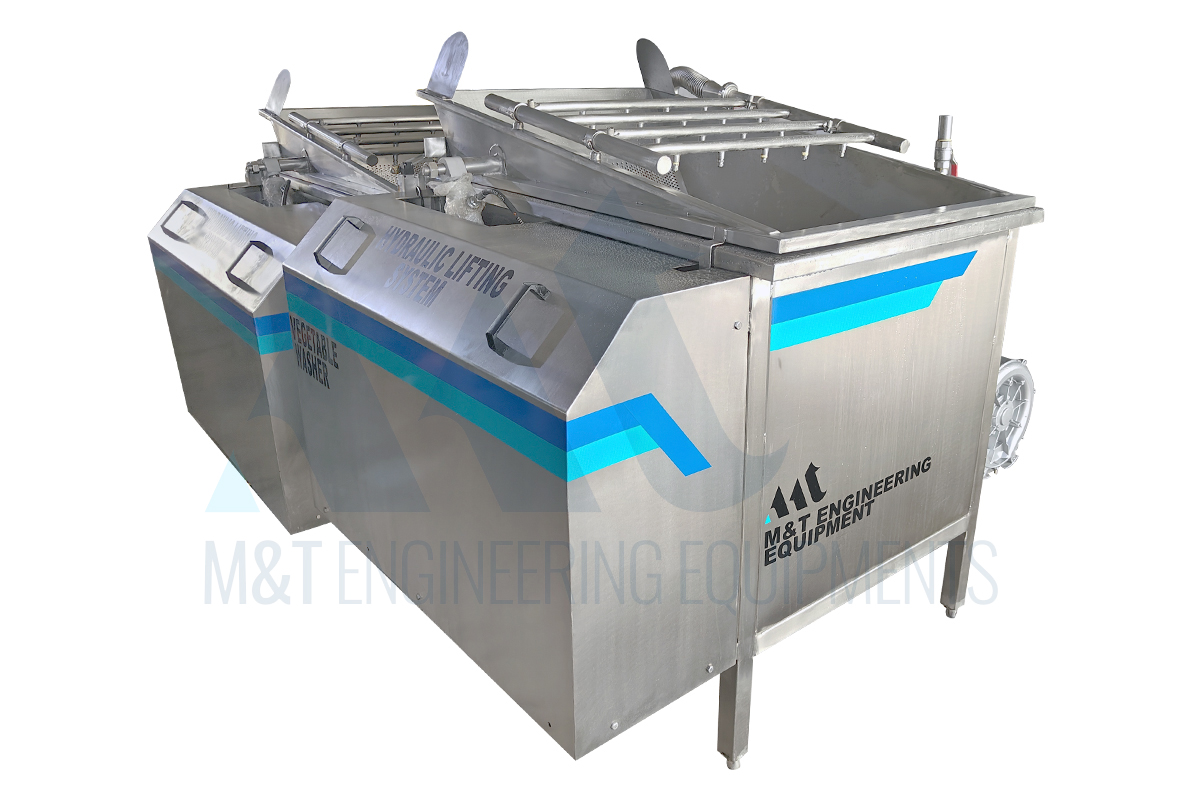 Multi-Stage Bubble Washer