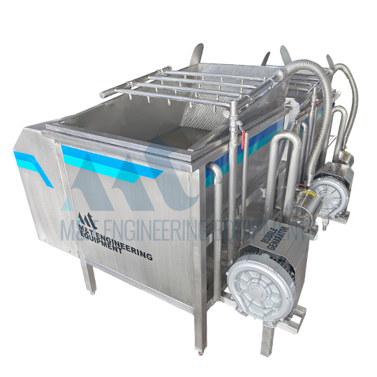 Multi-Stage Bubble Washer